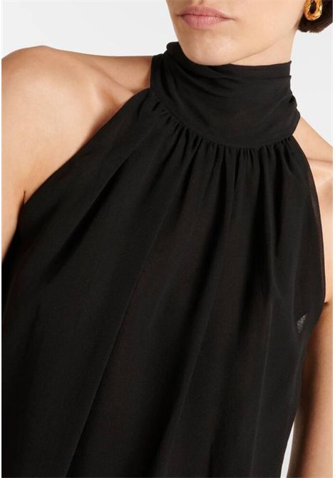 Top Fiore in seta con collo halter Max Mara Studio | FIORE007