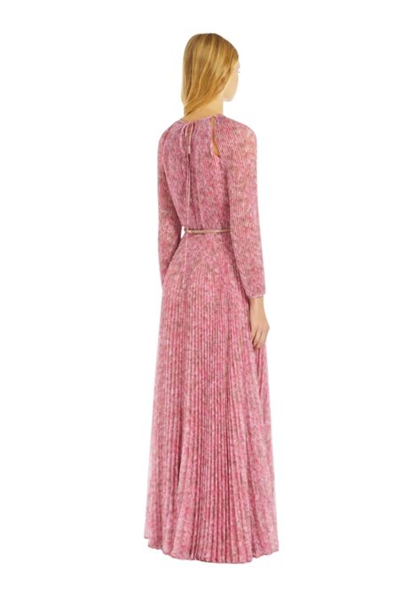 Abito plissé in georgette stampata Max Mara Studio Max Mara Studio | MORETTO001