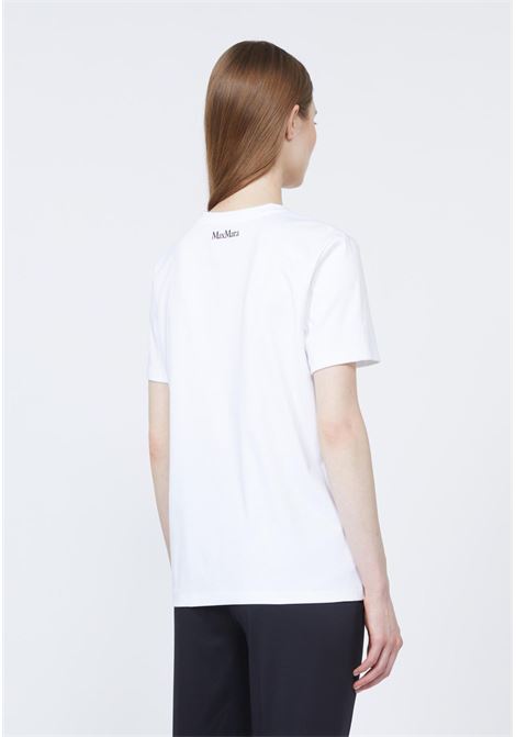 Max Mara Studio  T-shirt in puro cotone con stampa Max Mara Studio | MSTPIACERE003