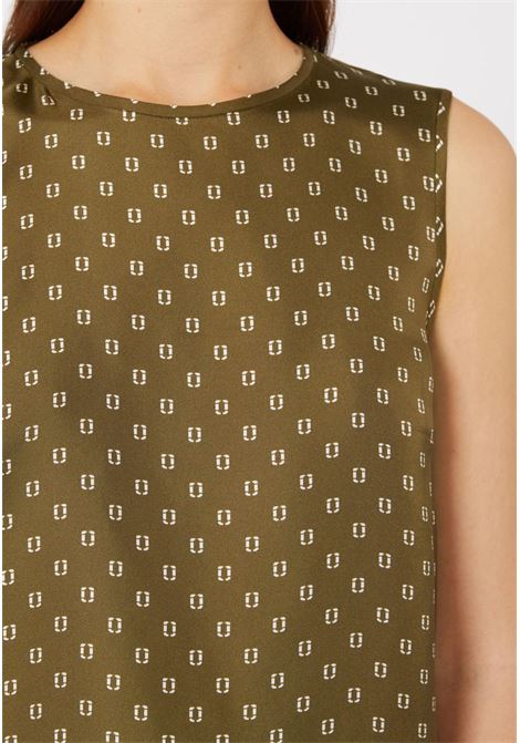 Max Mara Studio  Top in seta con stampa foulard Max Mara Studio | MSTSCATOLA003