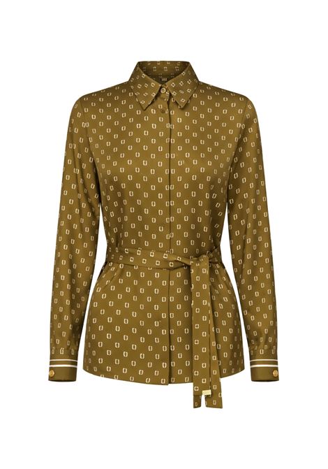 Max Mara Studio  Camicia in seta con stampa foulard Max Mara Studio | MSTTENUTA003