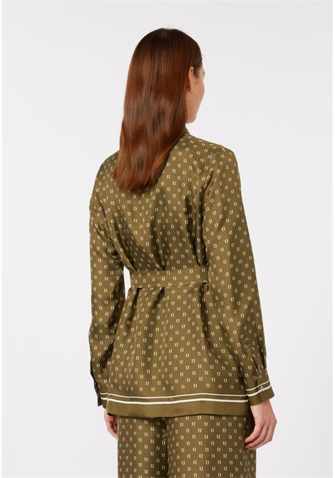 Max Mara Studio  Camicia in seta con stampa foulard Max Mara Studio | MSTTENUTA003