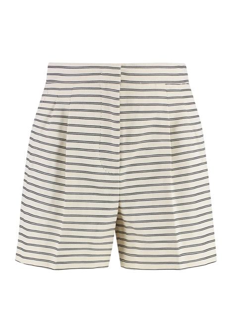 Bermuda a righe con tasche laterali Max Mara Studio | UMBRO001
