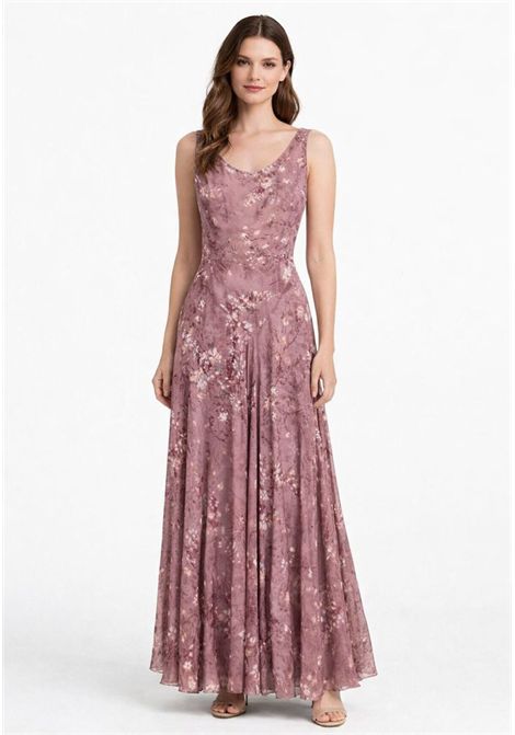 Max Mara Studio  Abito lungo stampato Max Mara Studio | XAVIER003