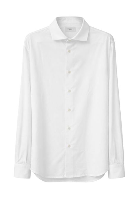 Camicia Paolo Pecora in jersey di cotone  Bianco Paolo Pecora | 0G011 41691101
