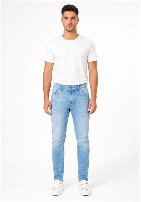 Roy Rogers  Jeans uomo slim fit in denim stretch ROY ROGER'S | RRU075D1410373C0999