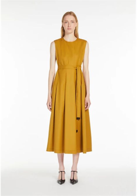 Abito AMINA in twill di cotone smanicato S'MaxMara | AMINA004