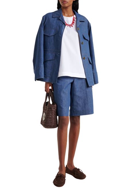 Max Mara  Shorts Eric in Cotone e Lino S'MaxMara | ERIC001