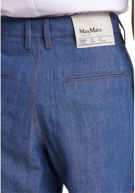 Max Mara  Shorts Eric in Cotone e Lino S'MaxMara | ERIC001