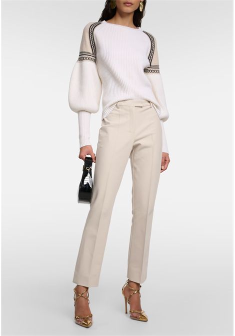 Pantaloni Fatina in Cotone e Viscosa Stretch S'MaxMara | FATINA038