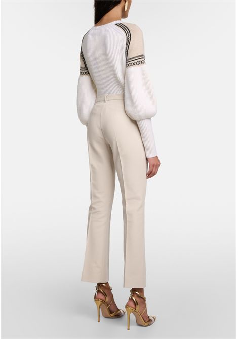 Pantaloni Fatina in Cotone e Viscosa Stretch S'MaxMara | FATINA038