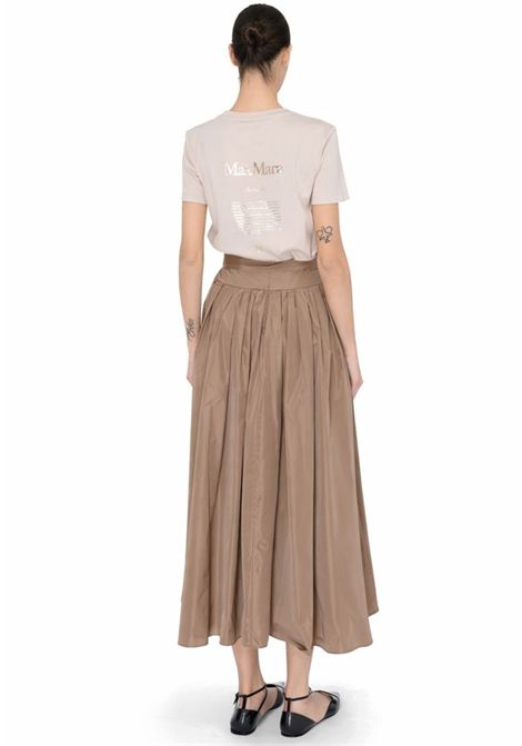 Gonna Gea in taffetà a vita alta S'MaxMara | GEA038