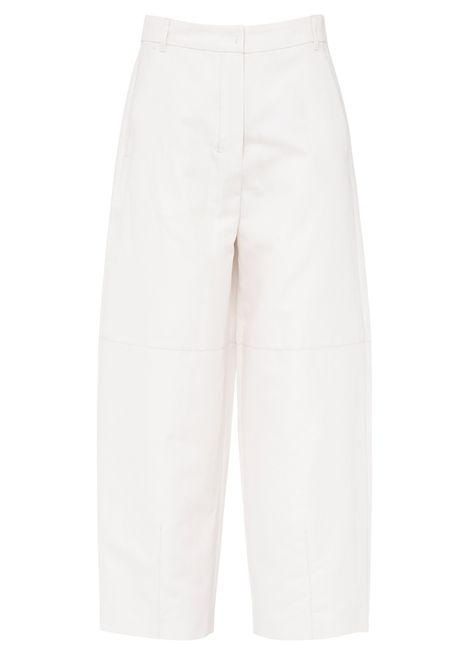 S Max Mara  Pantaloni Jack in Canvas di Cotone, Lino e Seta S'MaxMara | JACK001