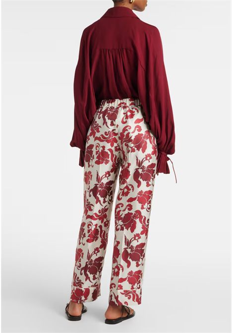 Pantalone Leda in seta S'MaxMara | LEDA001