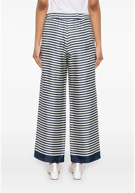 'S Max Mara  Pantaloni Nine in seta a righe S'MaxMara | MINE001