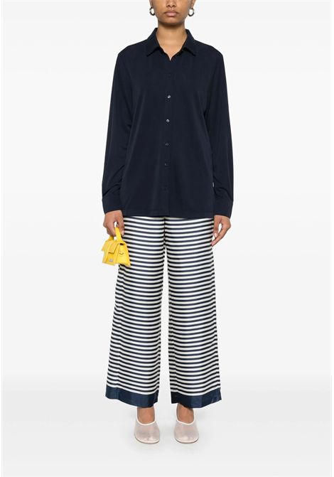 'S Max Mara  Pantaloni Nine in seta a righe S'MaxMara | MINE001