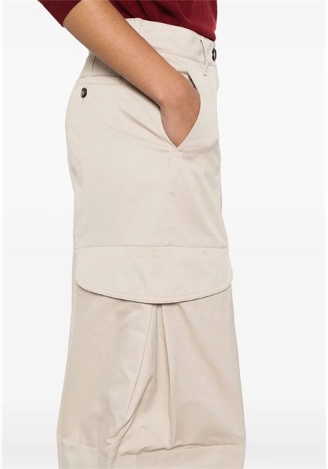 S Max Mara  Pantaloni Rosatea in Cotone Beige Archivio S'MaxMara | ROSATEA001