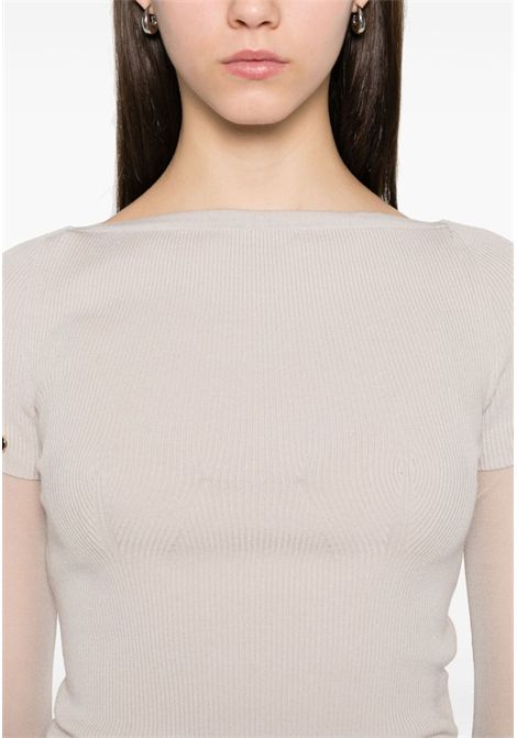 SPORTMAX  Maglia Alcide in viscosa stretch con maniche rimovibili Sportmax | ALCIDE003