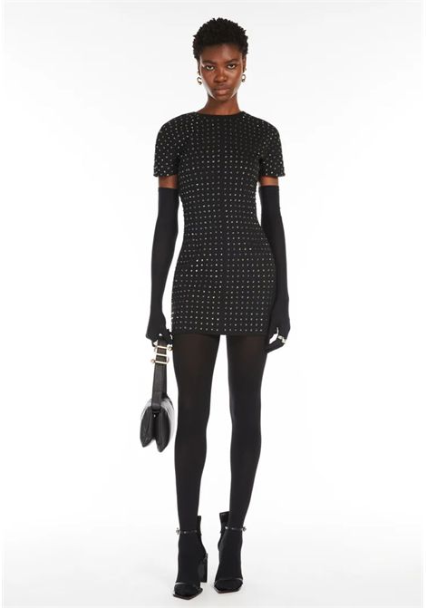 Sportmax  Abito girocollo con strass | Klepsydra Capsule Collection Sportmax | COCCO002