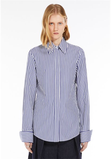 SPORTMAX  Camicia Conio in popeline di cotone a righe Sportmax | CONIO020