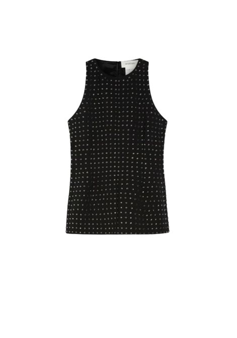 Sportmax  Top Uditore con strass nero Sportmax | UDITORE002