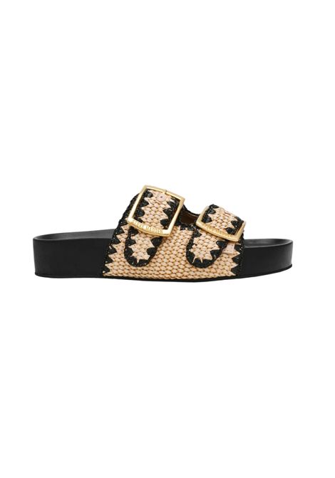 Sandali platform On Deck STEVE MADDEN | ON DECKNAT RAFFIA