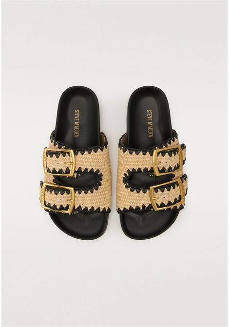 Sandali platform On Deck STEVE MADDEN | ON DECKNAT RAFFIA