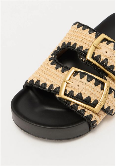 Sandali platform On Deck STEVE MADDEN | ON DECKNAT RAFFIA