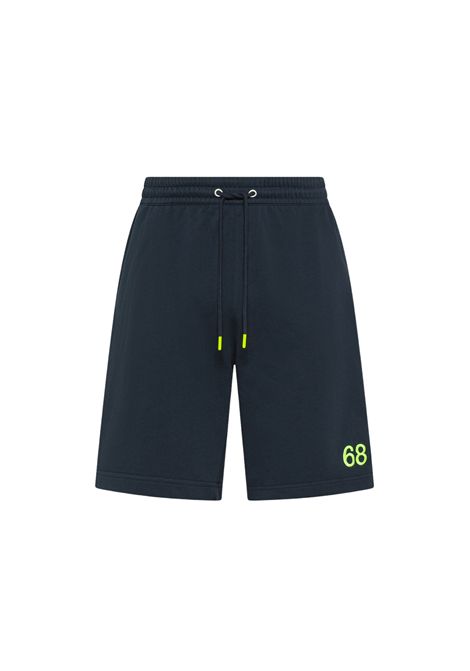 SUN68  Bermuda in felpa con logo SUN68 | F3614007