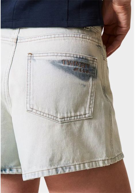 Shorts in jeans super bleach TWINSET | 251AP245003533
