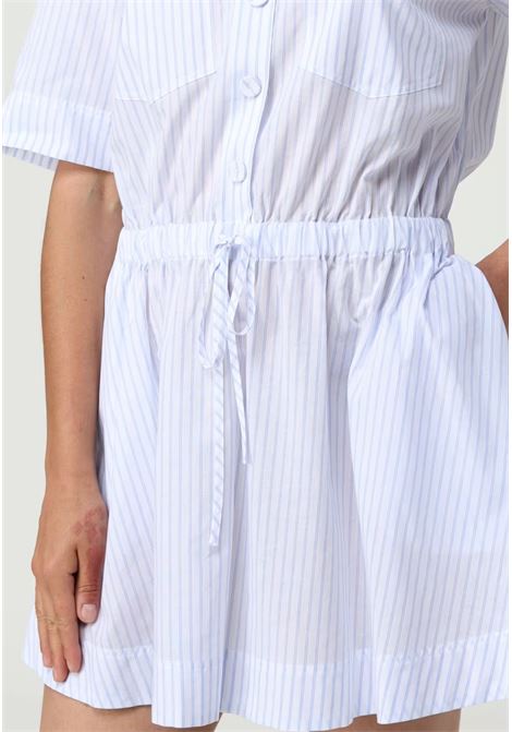 Abito corto in popeline a righe  Actitude TWINSET | 251AX210012399