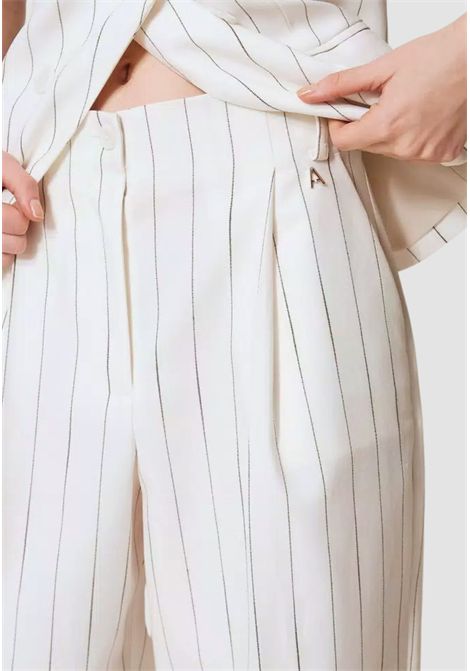 Pantaloni fluidi gessati  Actitude TWINSET | 261AP208413283