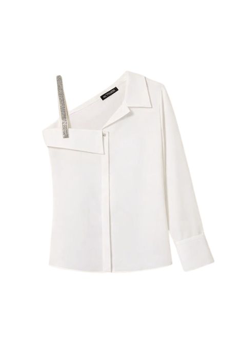 Camicia monospalla in popeline  Actitude TWINSET | 261AP212000526