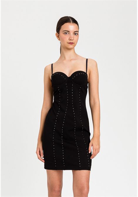 Abito corto bustier con strass  Actitude TWINSET | 261AP214600006