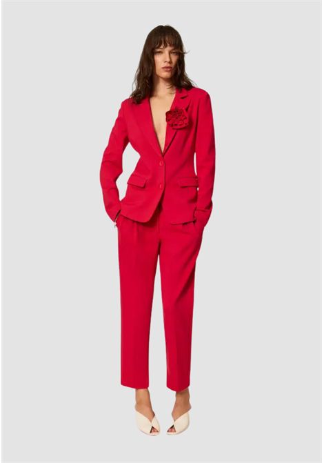 Pantaloni a sigaretta con spacchetti  Actitude TWINSET | 261AP214813160