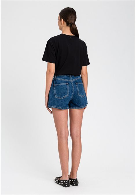 T-shirt con stampa e strass Actitude TWINSET | 261AP216413295