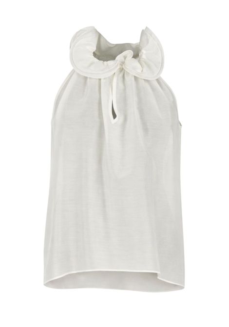 Top Actitude in tessuto leggero