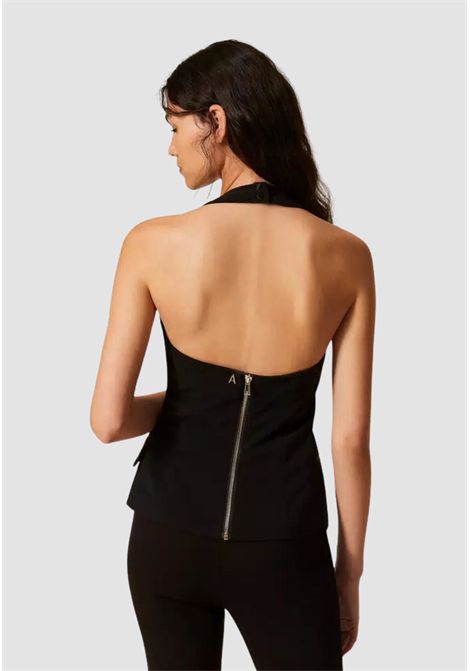 Gilet in cady con bottoni logati  Actitude TWINSET | 261AP227600006