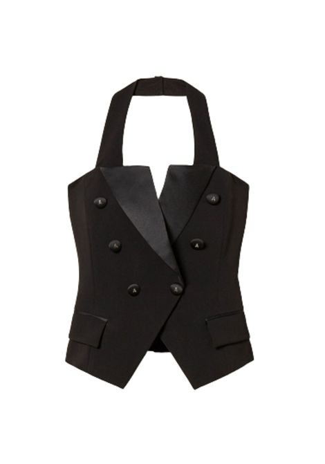 Gilet in cady con bottoni logati  Actitude TWINSET | 261AP227600006