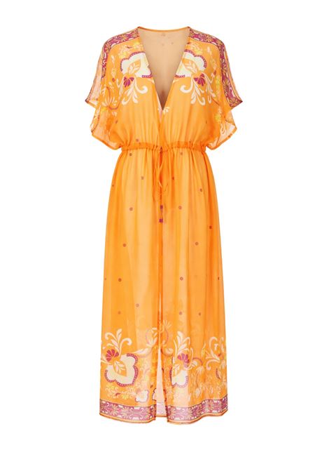 Twinset  Kimono lungo stampa paisley in viscosa TWINSET | 261LB2LCC13226