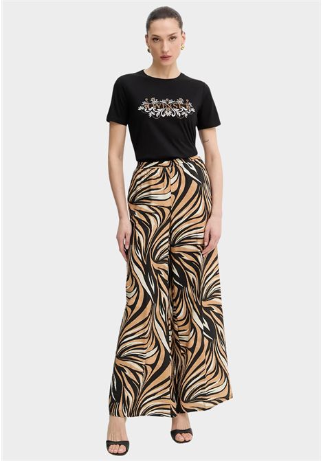 T-shirt con ricamo decorativo TWINSET | 261LB2NFF00006