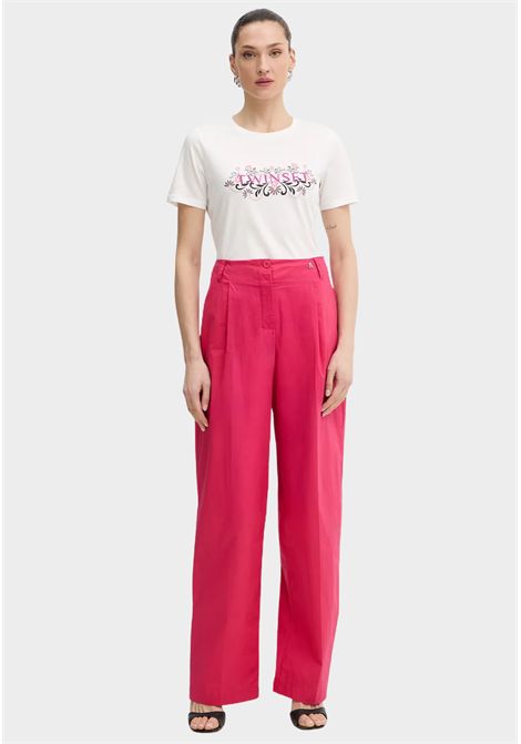 T-shirt con ricamo logo Twinset TWINSET | 261LB2NFF00526