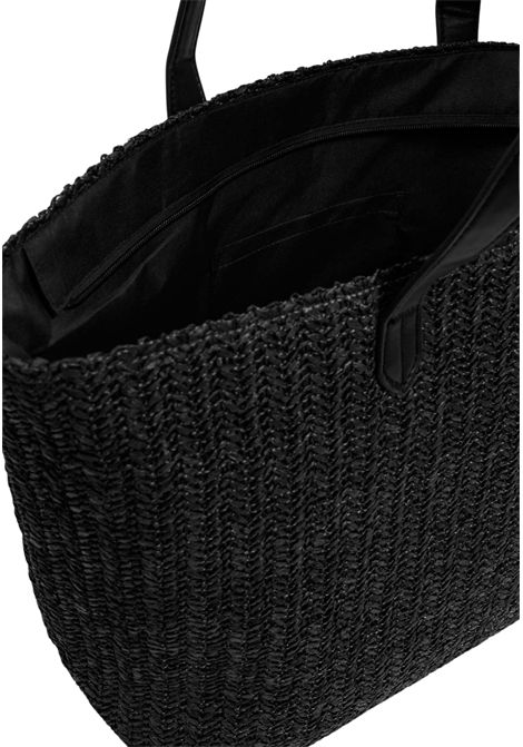 Borsa shopper in rafia con frange TWINSET | 261LB7BBB00006