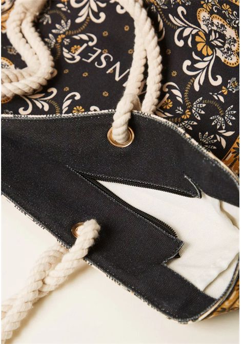 Borsa Shopper in Canvas con Stampa Foulard TWINSET | 261LB7BJJ13225