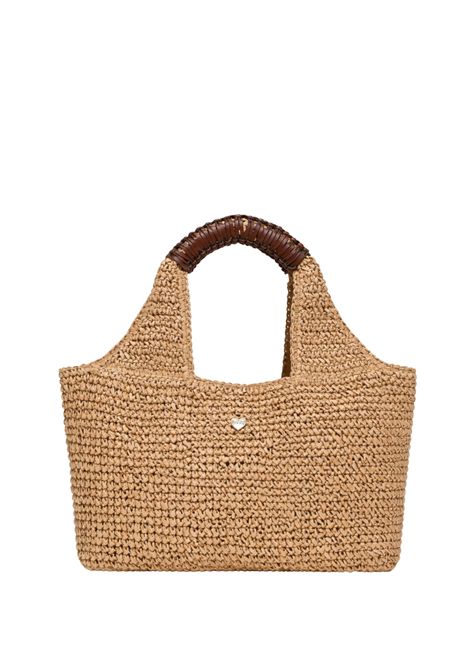 Borsa Hobo in Rafia Intrecciata TWINSET | 261LB7BKK00193