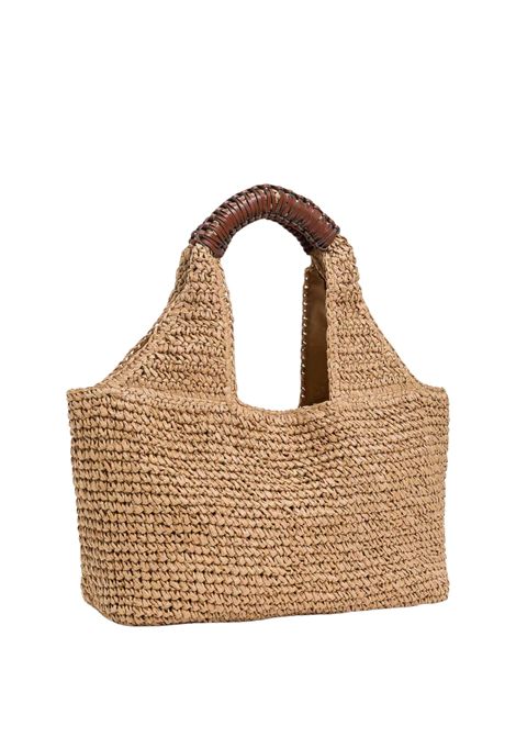 Borsa Hobo in Rafia Intrecciata TWINSET | 261LB7BKK00193