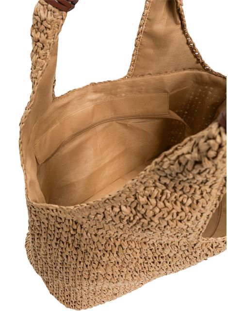 Borsa Hobo in Rafia Intrecciata TWINSET | 261LB7BKK00193