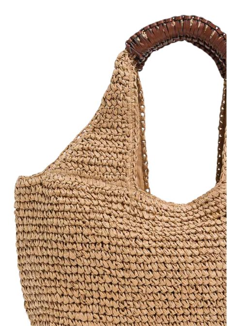 Borsa Hobo in Rafia Intrecciata TWINSET | 261LB7BKK00193