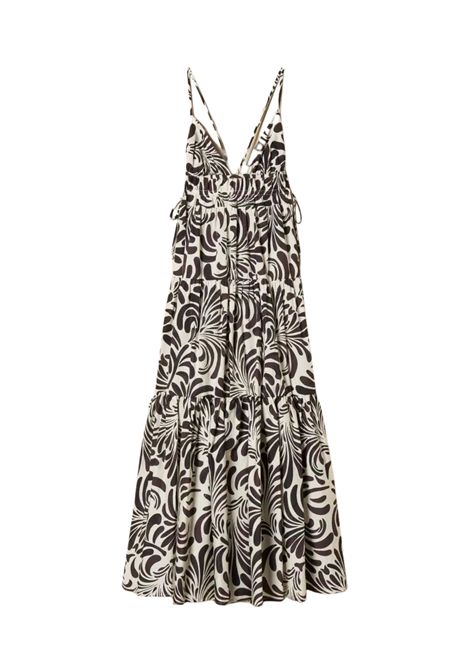 Twinset Milano  Abito lungo in popeline stampato TWINSET | 261LM2QEE13467