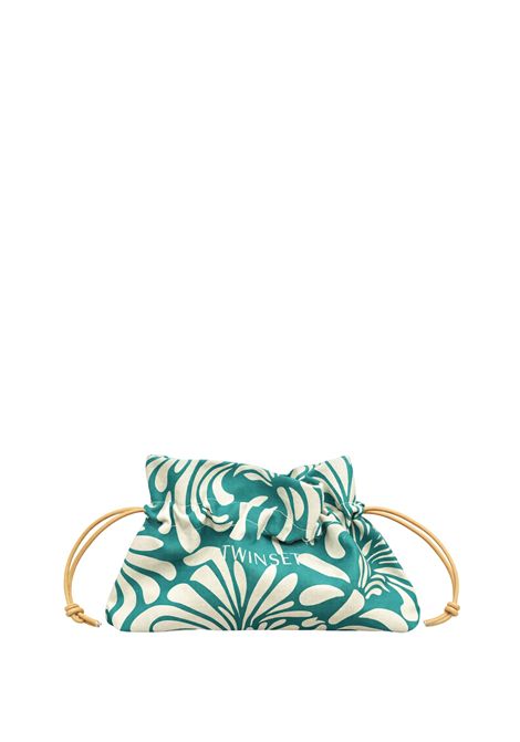 Pochette con stampa floreale TWINSET | 261LM8AFF13469